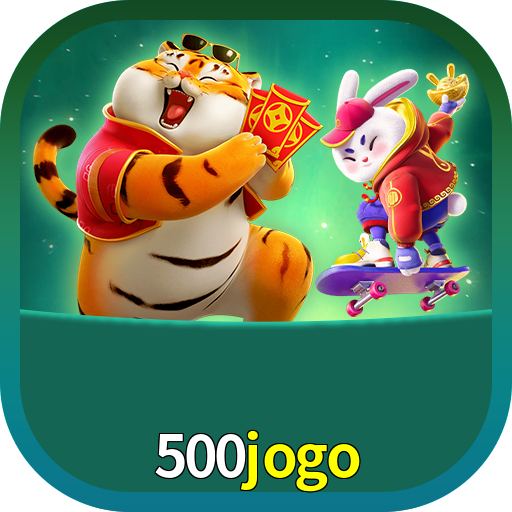 Imagem promocional da 500jogo mostrando a plataforma e suas vantagens